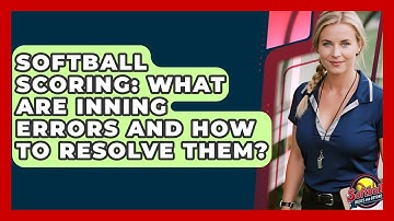 Softball Scoring: What Are Inning Errors And How To Resolve Them? - Softball Basics and Beyond