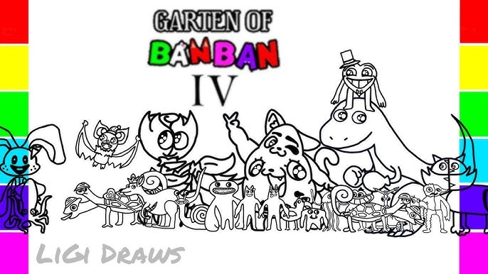 Garten of Banban Chapter 4 Coloring Pages - GBcoloring