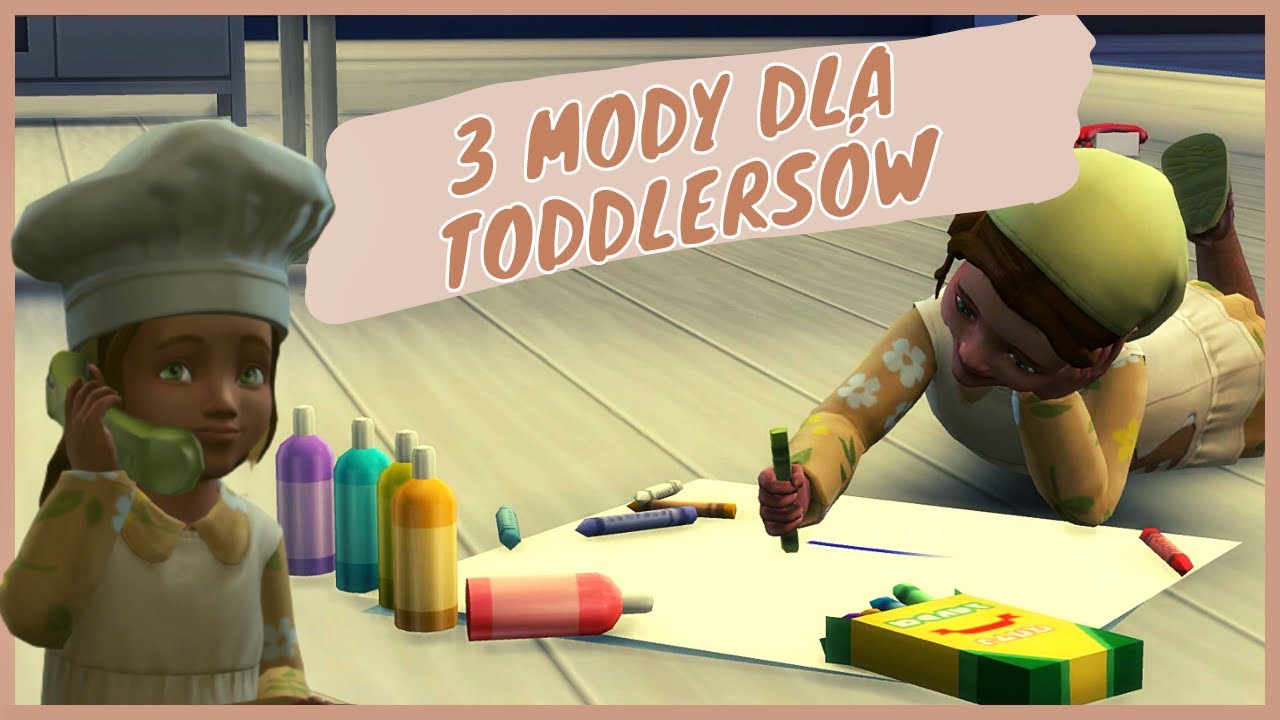 Mody Dla Dzieci The Sims 4 KUCHENKA,TELEFON,PIRAMIDKA & WIĘCEJ| MODY DLA MAŁYCH DZIECI | THE SIMS