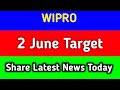 wipro share latest news |\ wipro share news today