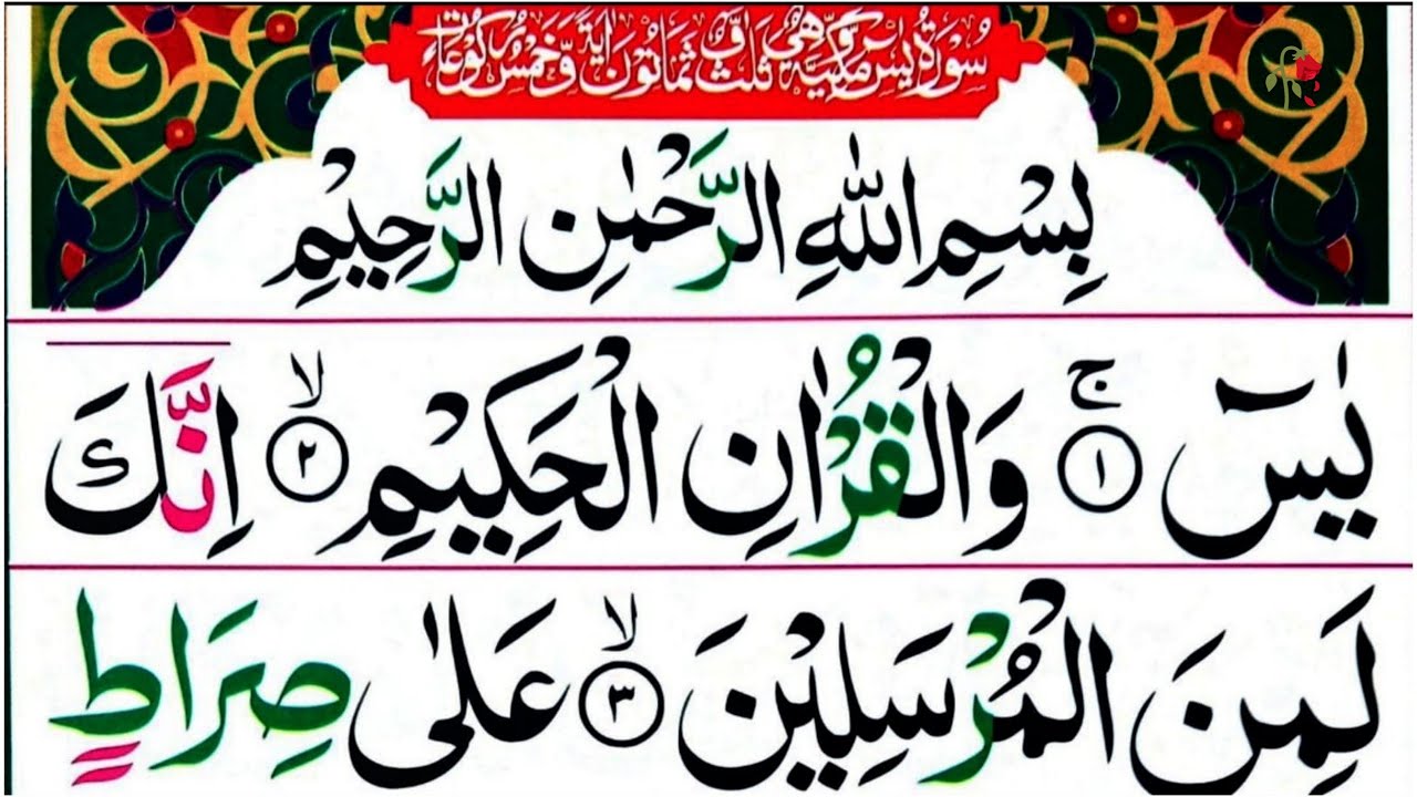 Surat yaseen|surah Al Rahman;surat Al mulk|Quran recitation| سورہ یسن ...