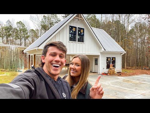 BUILDING A TINY HOME - Moving Into Perfect 500 SqFt House as Newlyweds!!