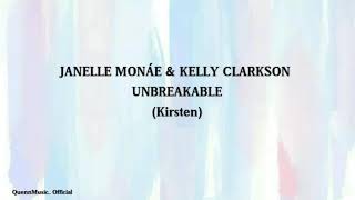 KELLY CLARKSON - Unbreakable (from the UglyDolls Movie) | Kirsten (Lyrics)