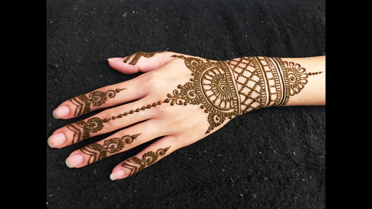 Learn To Apply Easy Simple Mehndi Design Best Online Tutorial