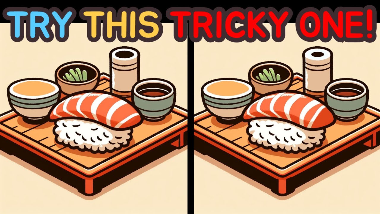 Find the difference] TRY THIS TRICKY ONE!😝 MASTER CAN FIND ALL