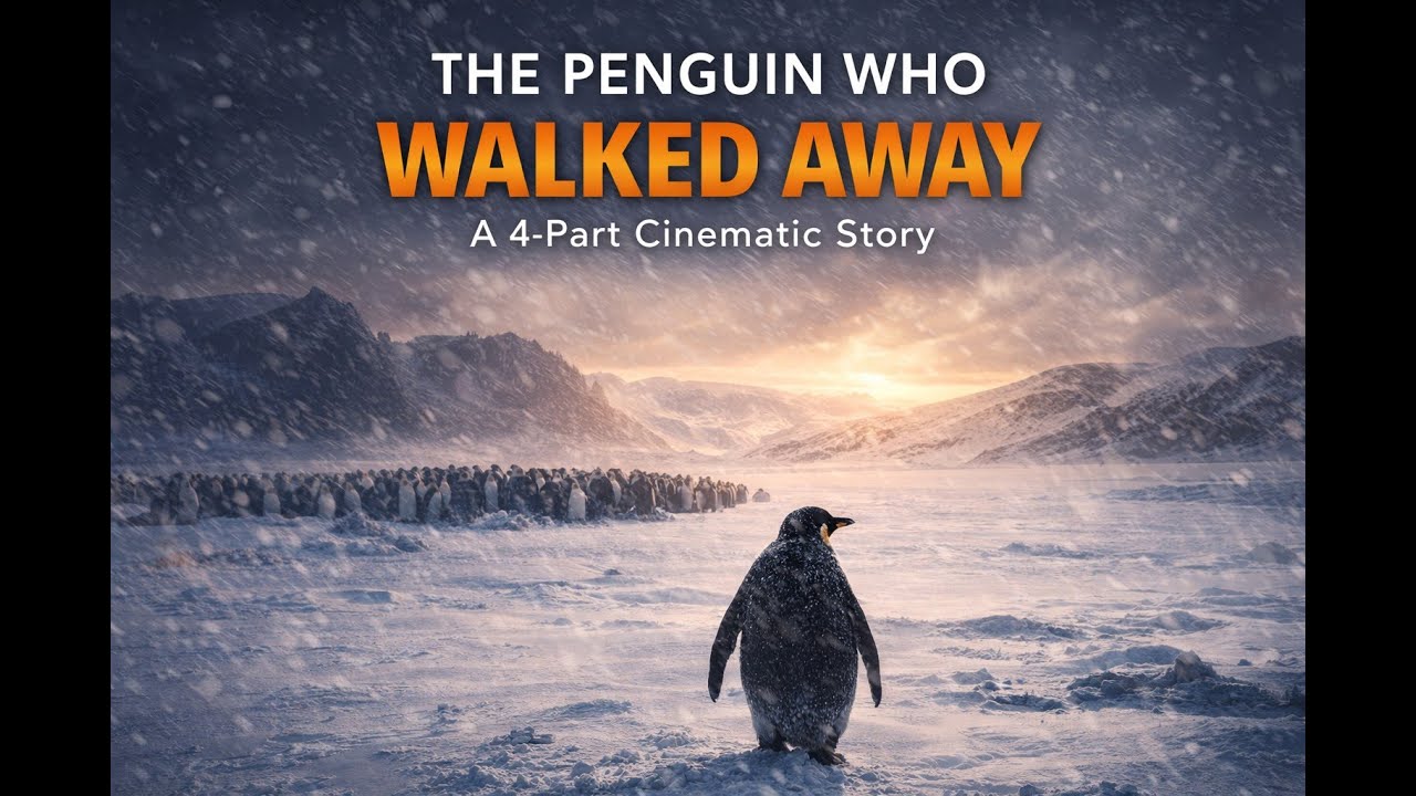 "The Penguin Who Walked Away… | A Cinematic Story (Part 1) 