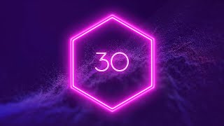 Pink neon timer 30 seconds sota turn countdown