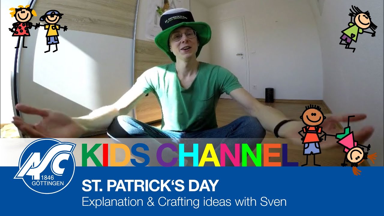 ASC Kids Channel | ST. PATRICK'S DAY with Sven - YouTube