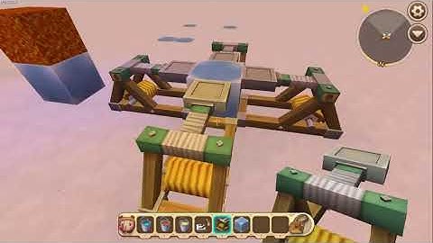 How to block water, lava, honey in the mini world [ electric rock # 2 ]