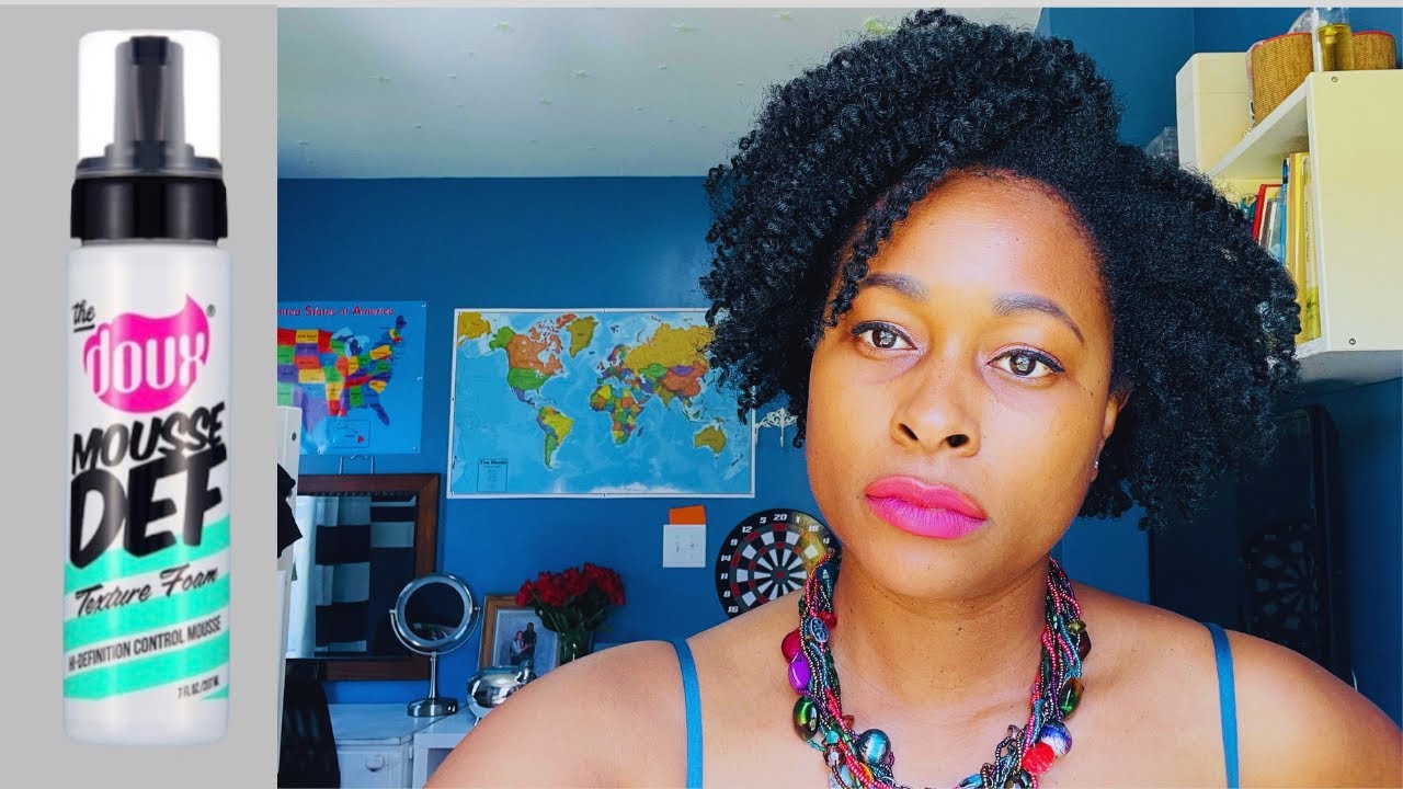 Twist Out with the Doux Mousse Def texture Foam YouTube