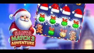 Santa Match 3 - Holiday Puzzle Epic Bit Studio Games| #casual, #puzzle, #games, #gaming, #newgame screenshot 1