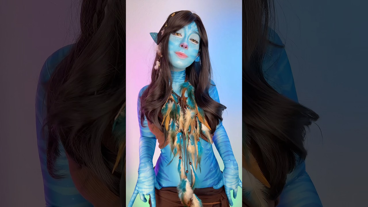 Do you like the Avatar movies? 🎬 #avatarcosplay #avatar #cosplay #movie