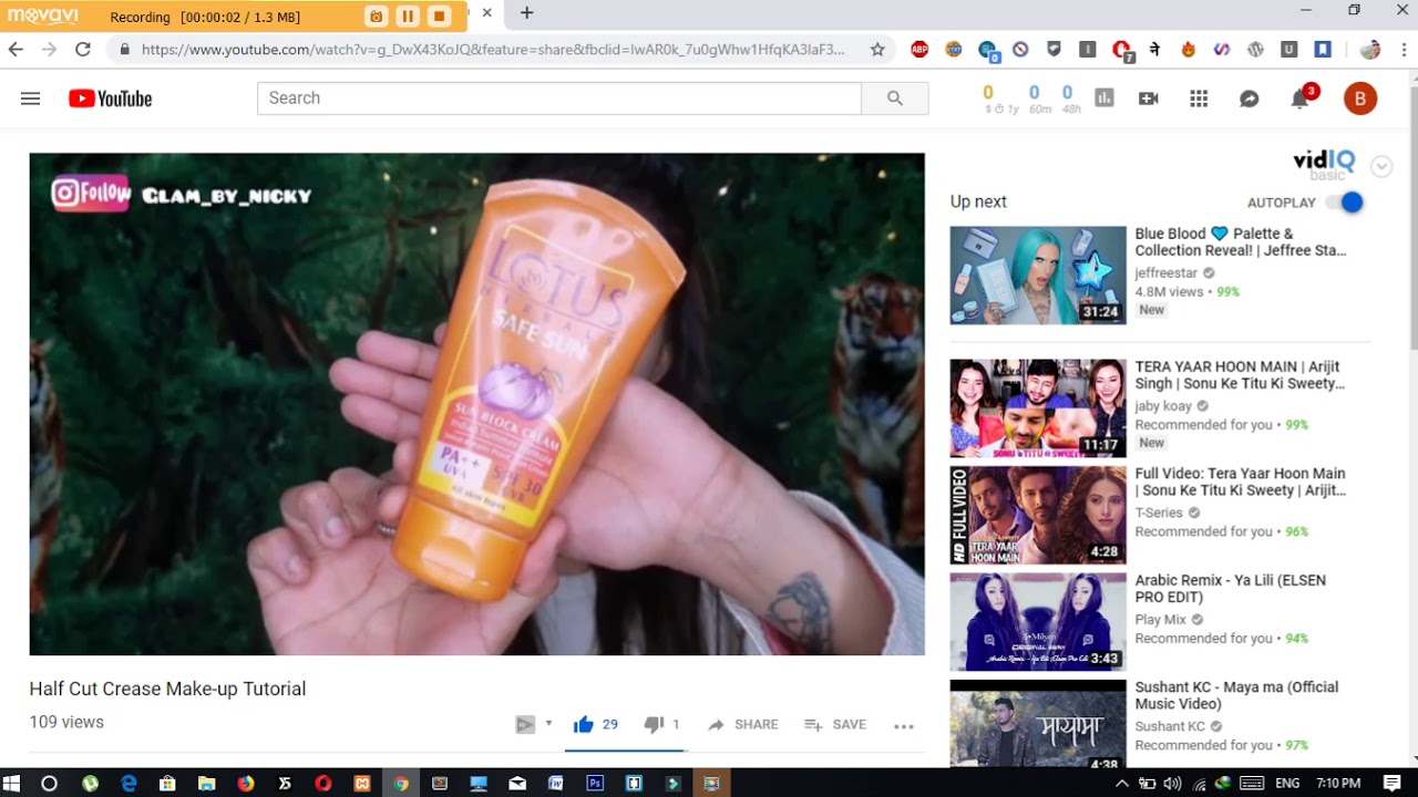 Makeup tutorial by Me || For Beginners||2019 - YouTube