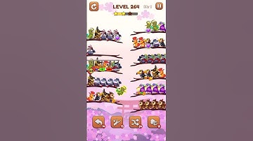 Bird Sort 2: Color Puzzle Level 264 #games #gaming #gameplay