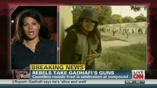 Rebels take Gadhafi's compound