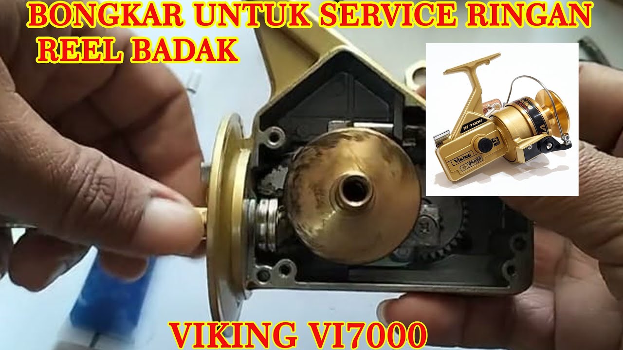 BONGKAR REEL VIKING, SAATNYA SERVICE RINGAN