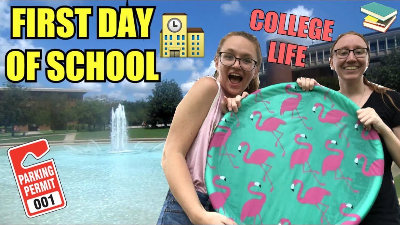 First Day Of Junior Year College Vlog YouTube