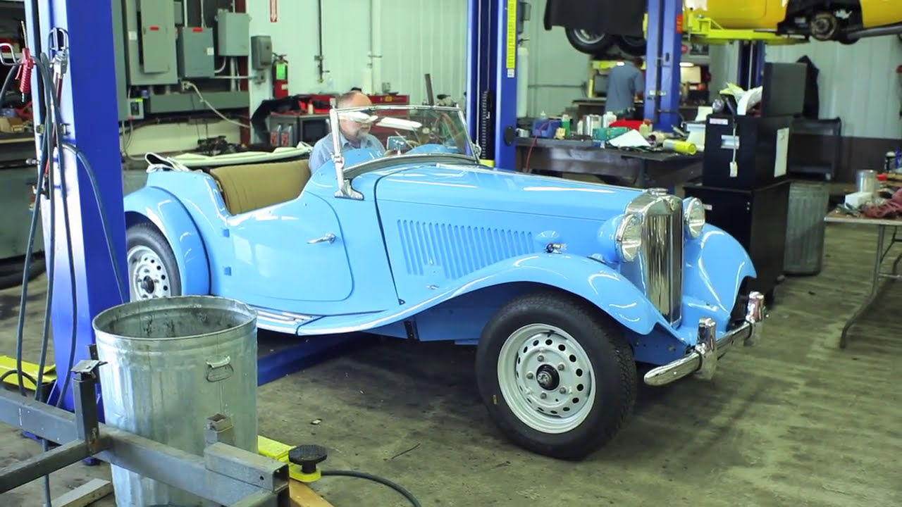 198 MG Tech | Col. Randolph's 1951 MG TD Reborn