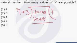Mock CAT 4 Question 58 Alternate Method