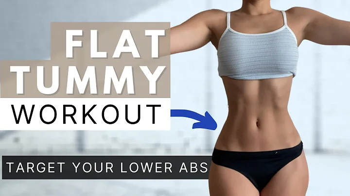 LOWER ABS WORKOUT // Flat Tummy Workout by vicky j...