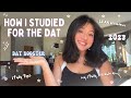 2023 how i studied for the dat in 6 weeks  datbooster discount code