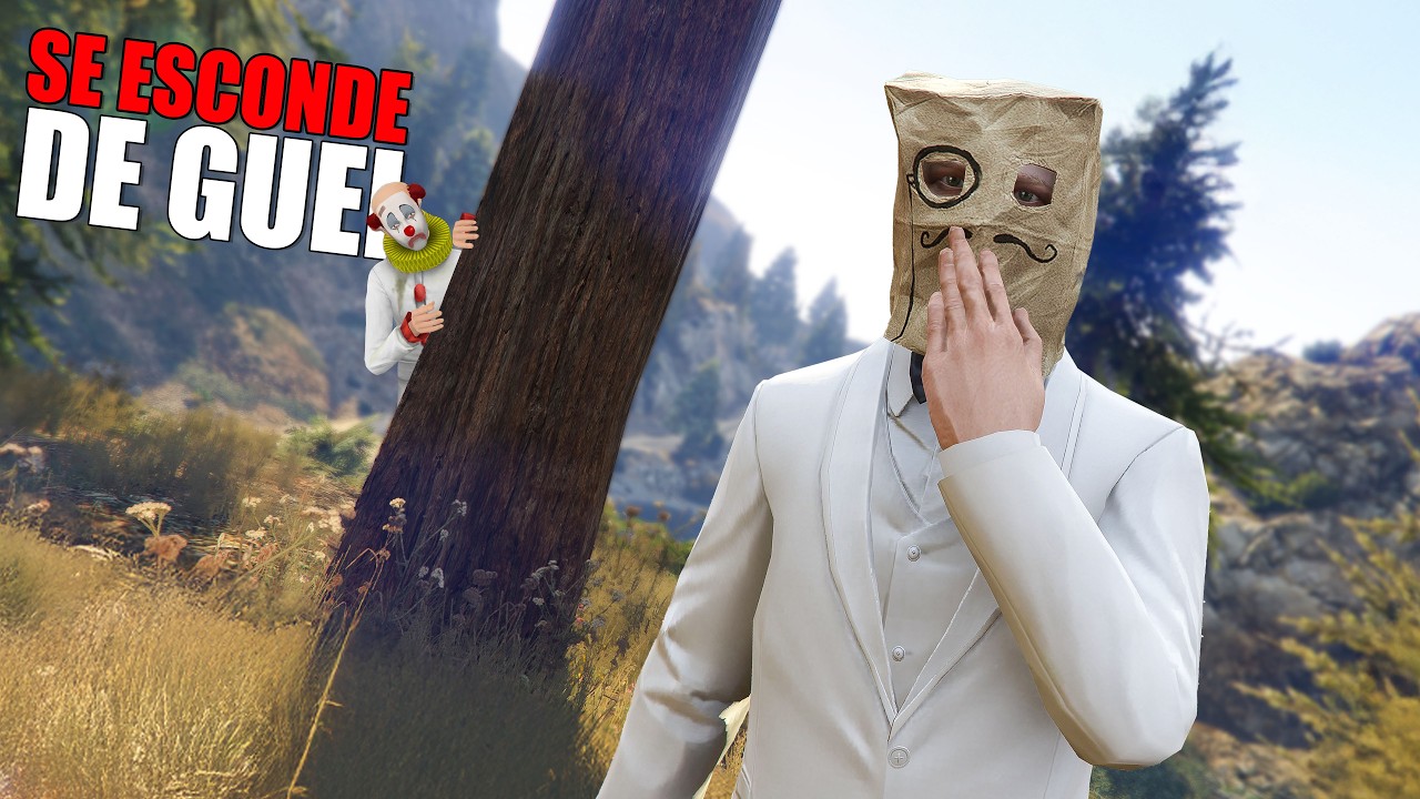 Em busca do PALHAÇO que se ESCONDE DE TROXA no Gta 5 Momentos Engraçados!