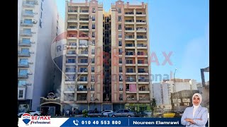 شقة للبيع  م سموحة كمبوند فيروزة سموحه ش النقل والهندسة  