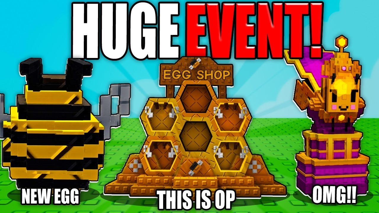 EMPRESS BEE NPC + BEE EGG SHOP BIZZY BEE EVENT IS INSANE! ALL