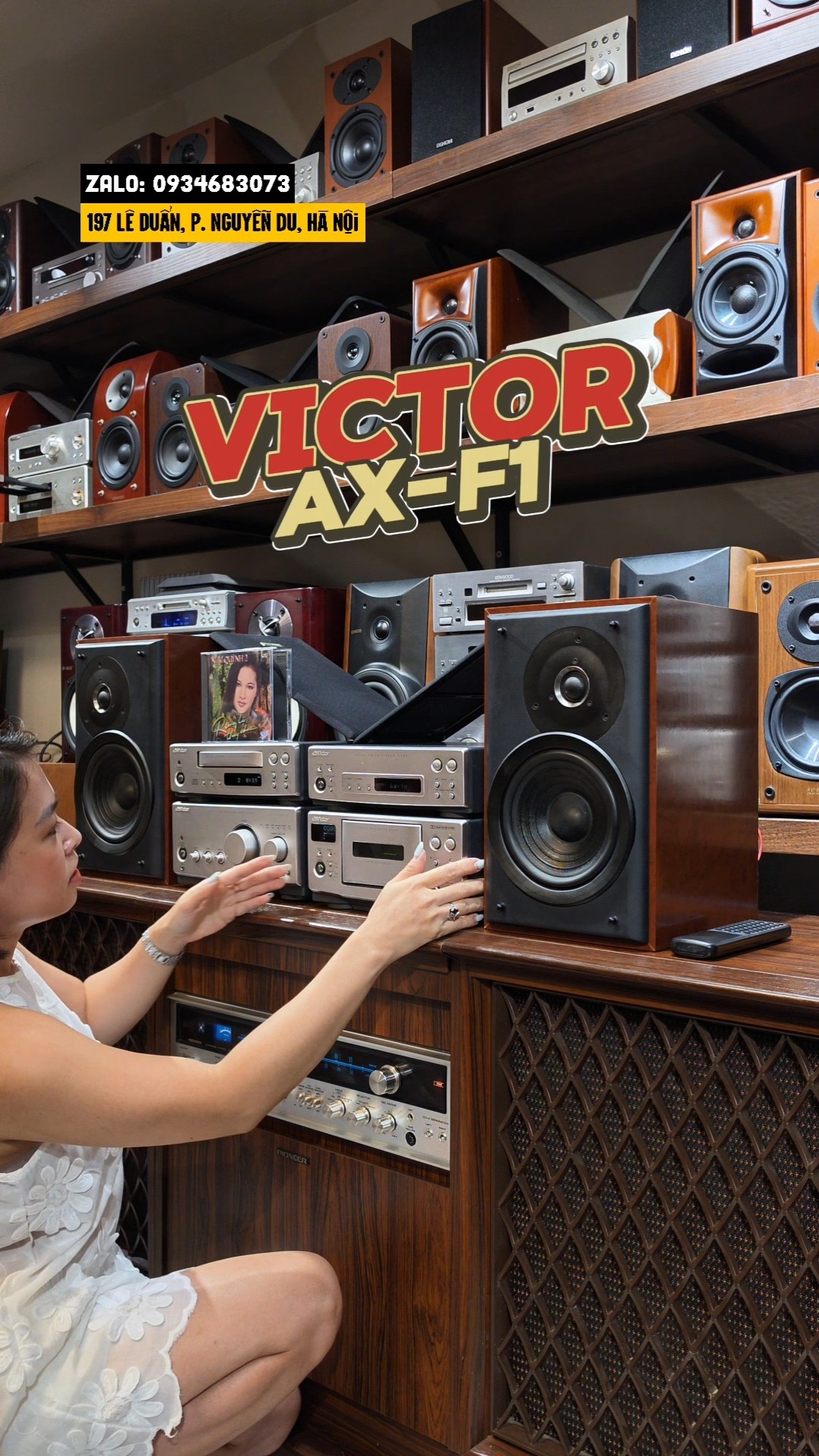 The most durable mid-size audio system from the brand: VICTOR AX