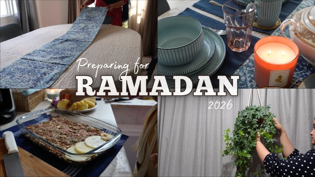 Getting Ready for Ramadan 2026 | Home Reset, Healthy Suhoor Recipe | Momtastic By Shamsheera