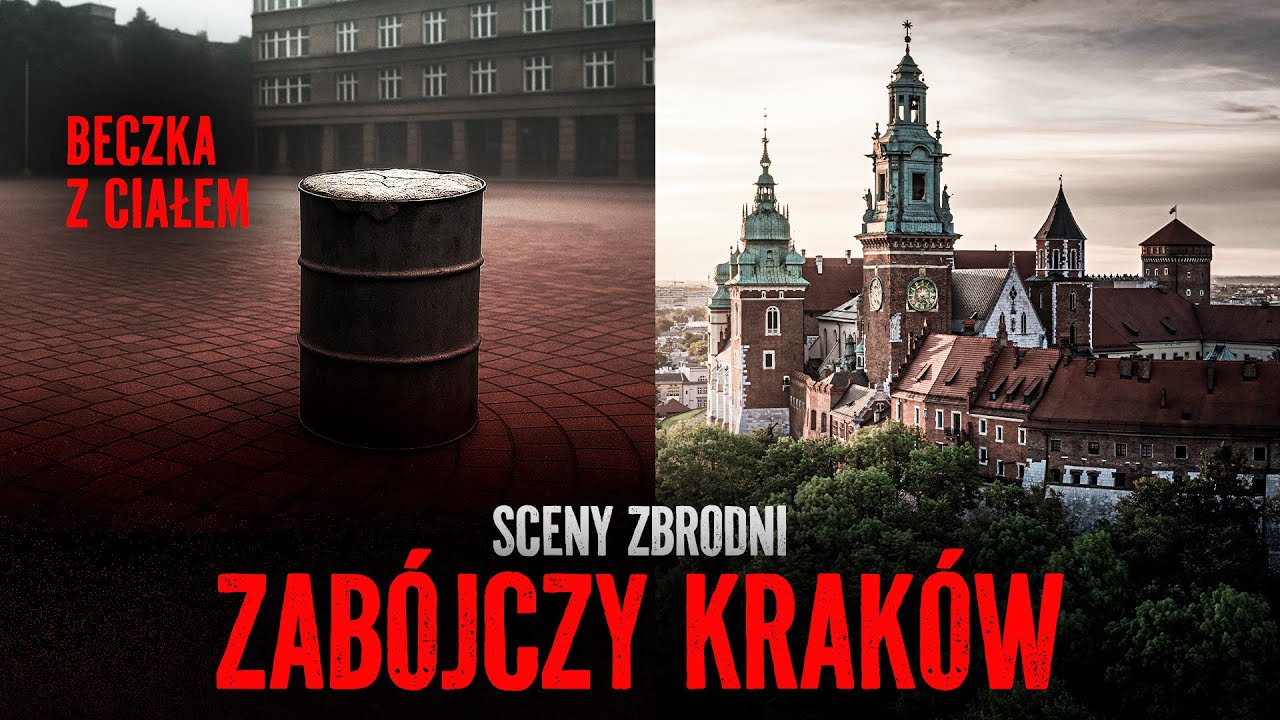 Znaleziono beczkę z ciałem w centrum Krakowa