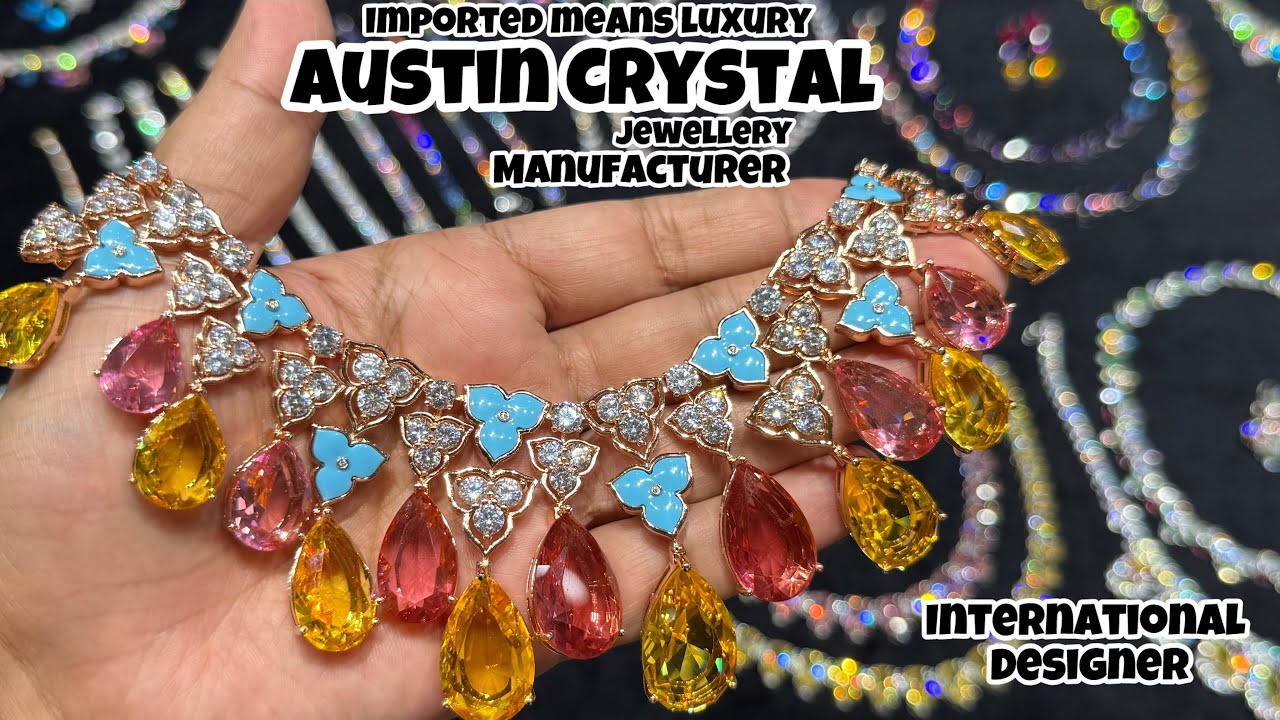 Austin Crystal Jewellery Wholesale| International Designers Necklaces,Earrings,Bracelet Manufacturer