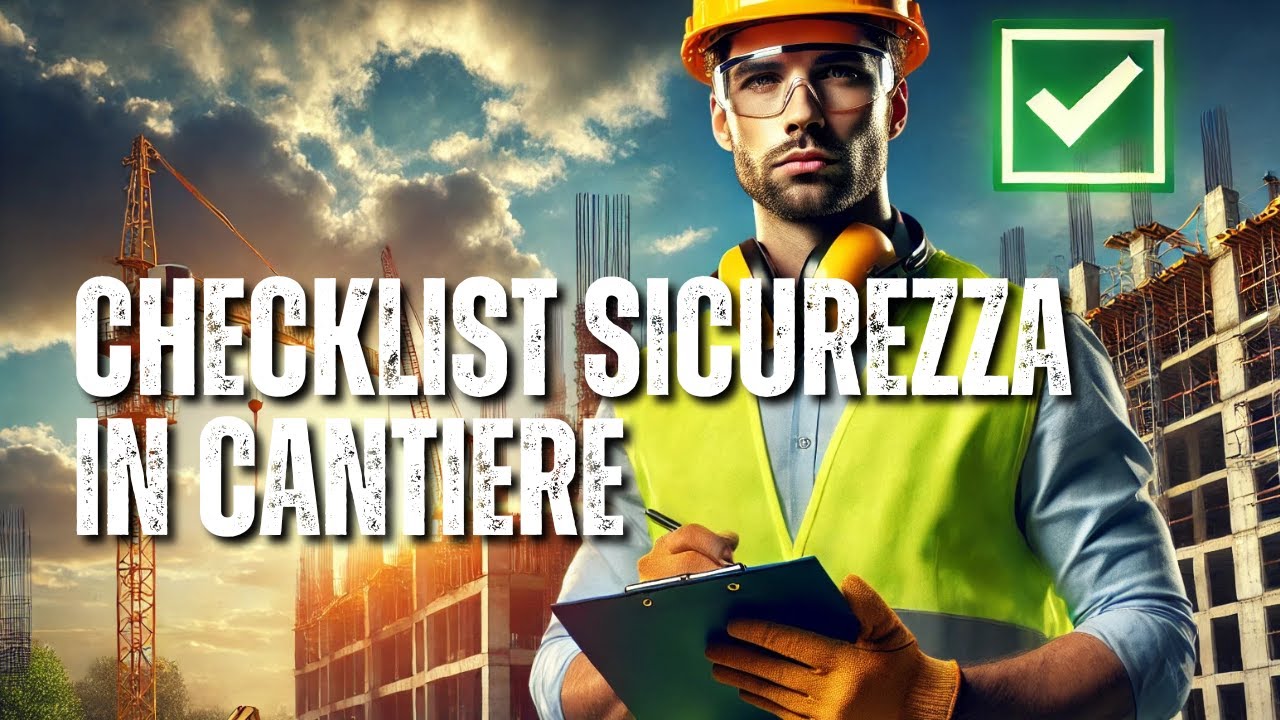 CHECKLIST SICUREZZA CANTIERI: LA GUIDA COMPLETA PER PREVENIRE INFORTUNI SUL LAVORO