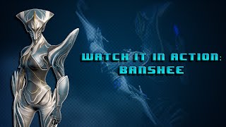 Warframe Watch it in Action: Banshee Resonance Build!