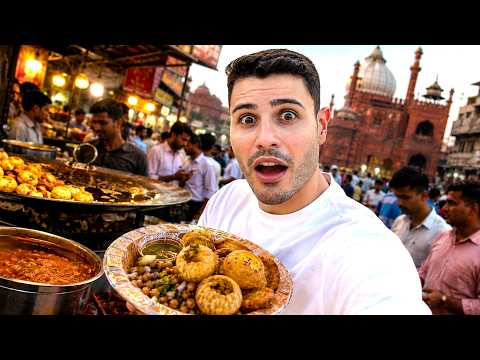 I WASN’T READY for INDIAN STREET FOOD in Delhi 🇮🇳