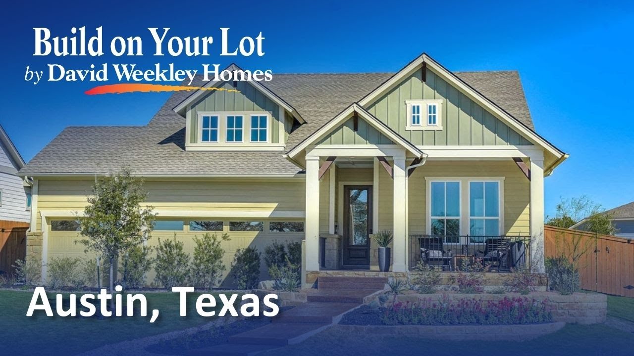 Build Your Dream Home in Hill Country | David Weekley Homes Build on Your Lot