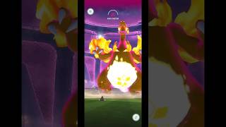 GIGANTAMAX CHARIZARD MAX BATTLE!Firestorm Beast Ignites My IV Hunt! #pokemongo #gaming #gamingshorts
