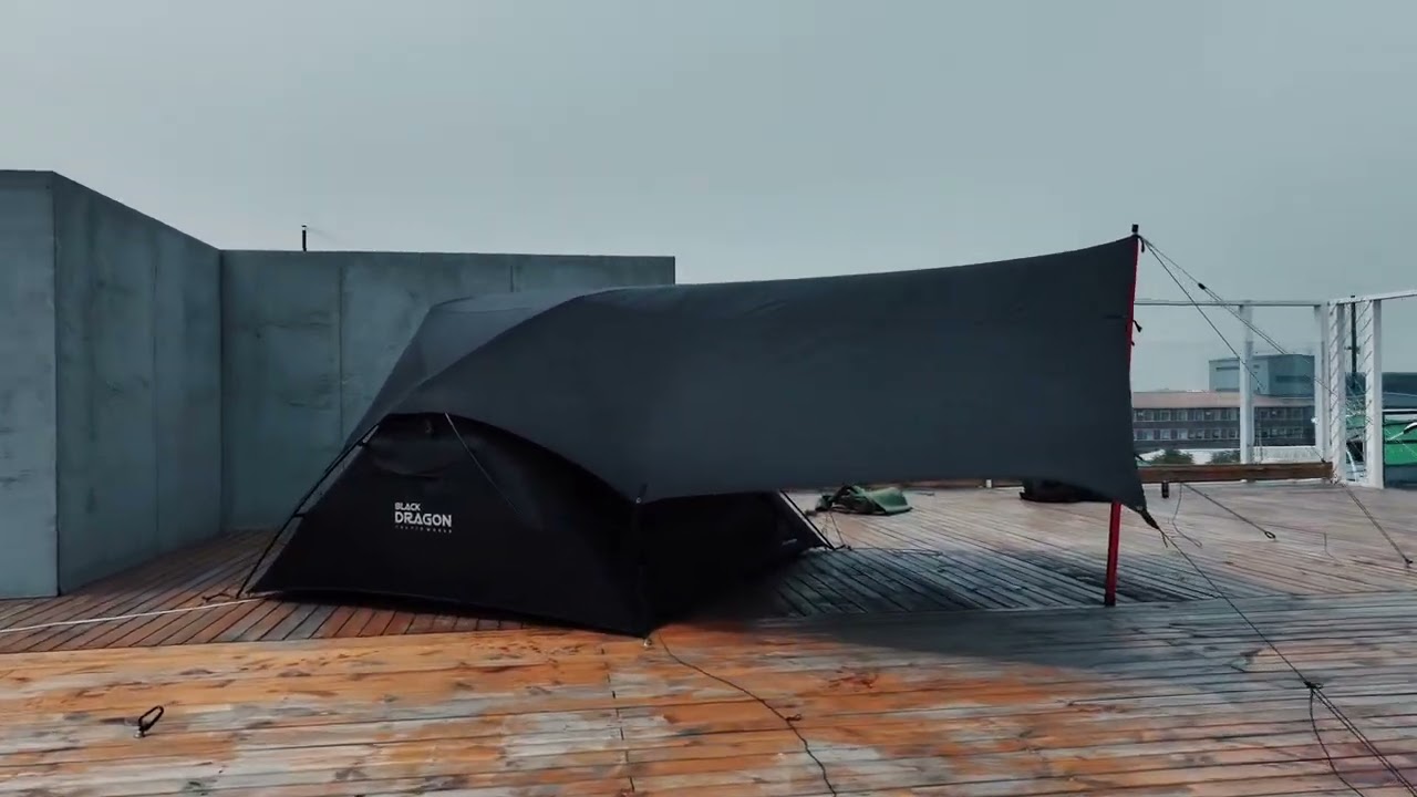 Black Dragon 4P Pro Tarp | Black Dragon Japan