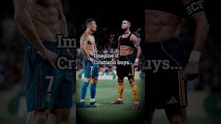 When Cristiano Ronaldo Buys Manchester United…The Dream Rebuild Begins 👑🔴 #ronaldo #football#shorts