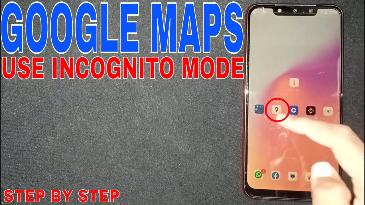 ✅  How To Use Incognito Mode On Google Maps 🔴