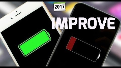 How To Improve IPHONE Battery Life