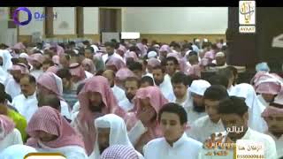 ليلة 27 رمضان 1435 الباكية للشيخ د ياسر الدوسري الذاريات الى الرحمن مع الدعاء