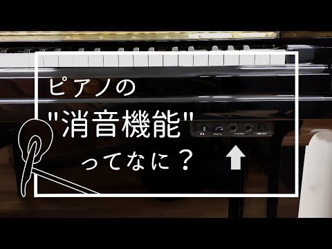 【調律師が解説】ピアノの消音機能(サイレント)について