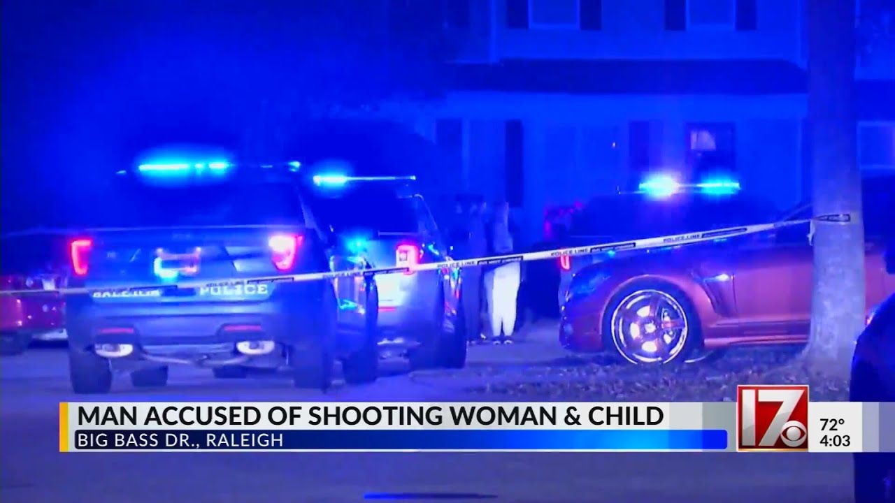 Man accused of shooting woman and child in Raleigh - YouTube
