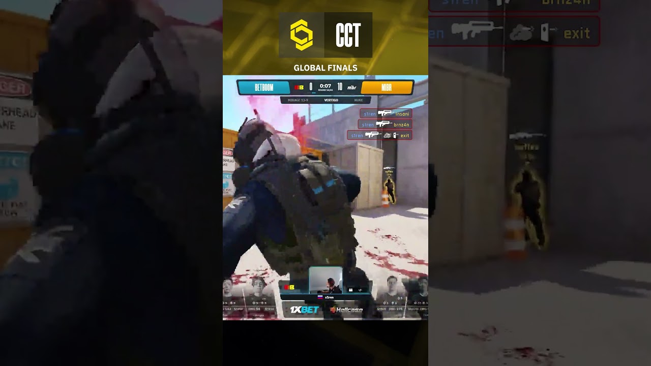 s1ren hard carry | Betboom vs MIBR CS2 Highlights