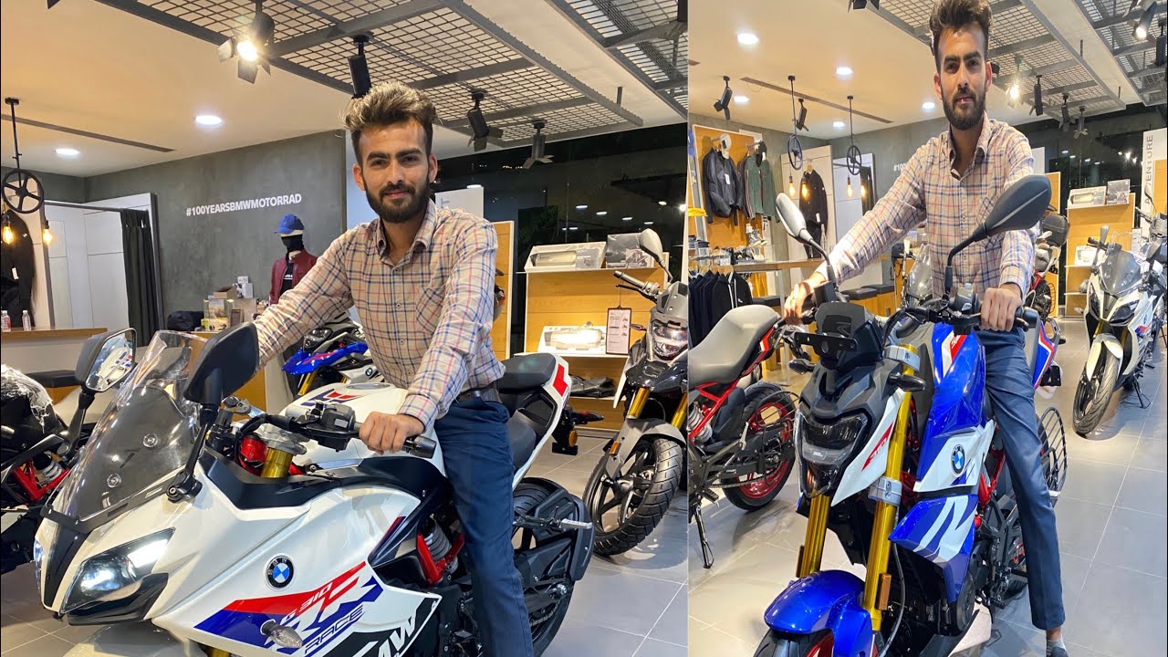 Bmw bike showroom vlog | bmw g310rr | bmw g310r | BMW THE M4 - YouTube
