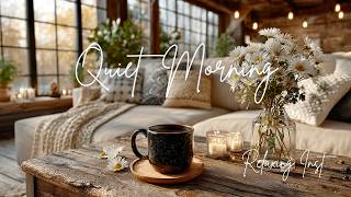 Spring Morning Reset🌸Quiet Spring Morning Ambience | Relaxing Acoustic Guitar for Deep Focus & Study