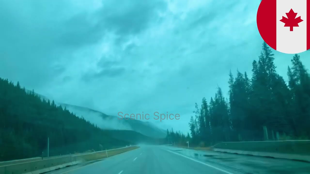 Canadian Road Trip – Part 15 🌧️✨ Misty Roads and Rainy Adventures 🚗☔