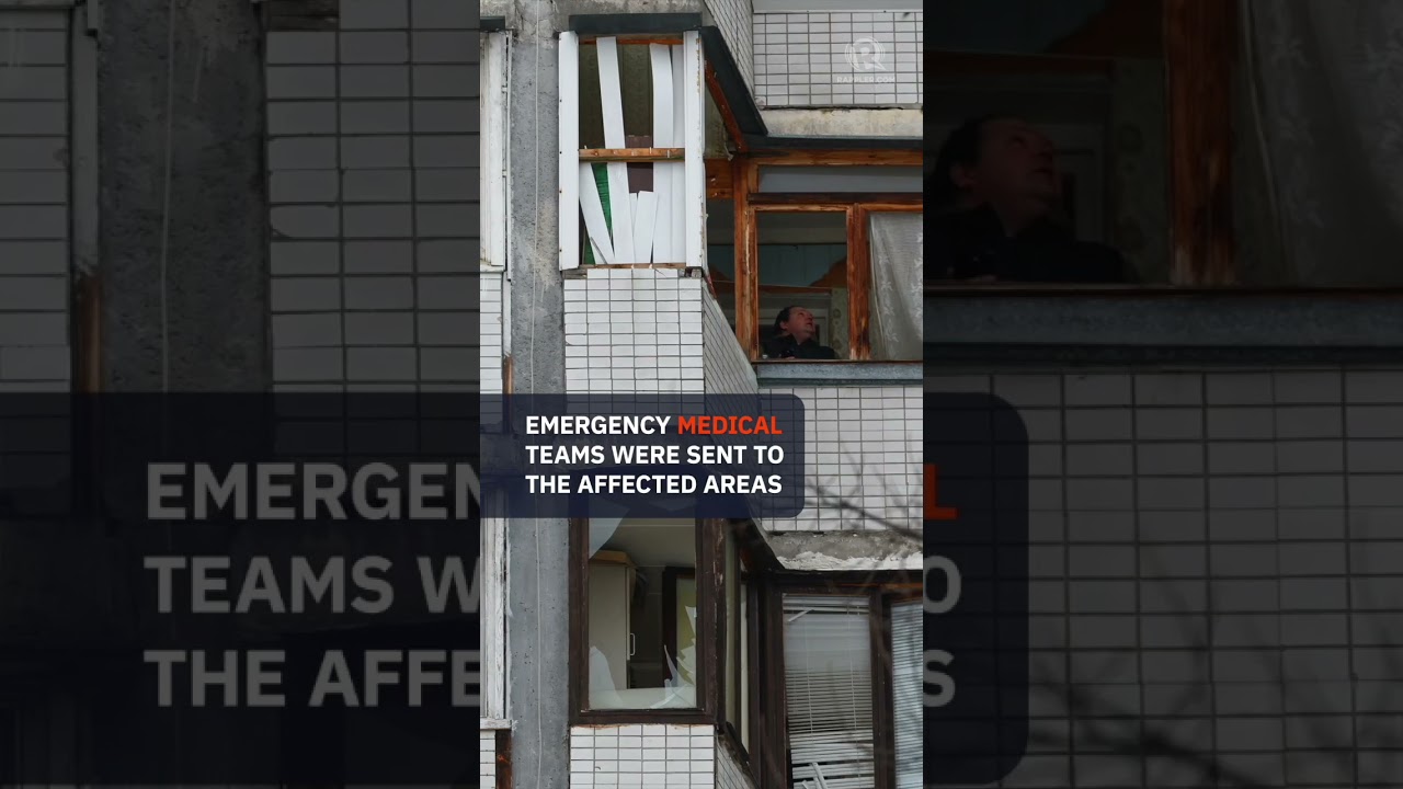 По словам официальных лиц, украинская столица Киев подверглась «массированному» ракетному обстрел...