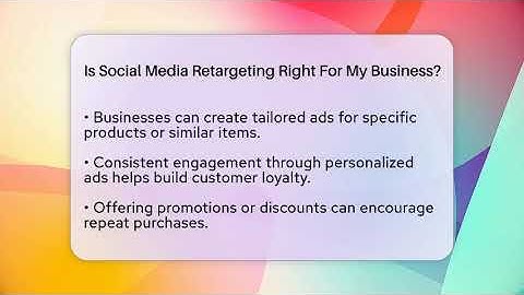 Is Social Media Retargeting Right For My Business? - Everyday-Networking